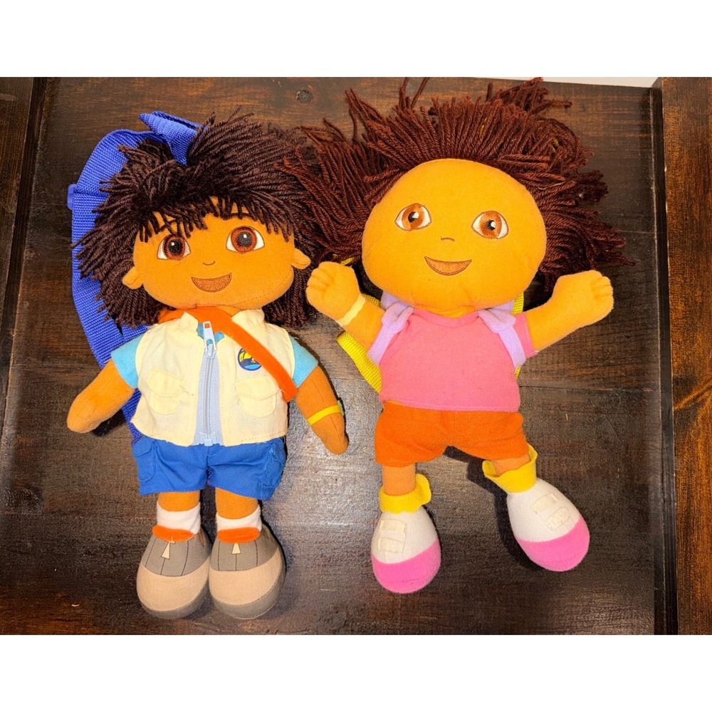 Nickelodeon DiegoDiego Boots Dora‎ the Explorer Backpack Plush Dolls Toys